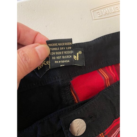 Like An Angel Half Black & Red Plaid Punk Pants Womens 1X - Picture 4 of 10